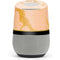 Pink Gold and Black Marble Google Home Skin